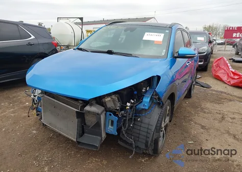 2016 Hyundai Tucson Limited из США, поврежденный, VIN KM8J3CA2XGU062923